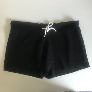 Monrow Black Supersoft Shorts
